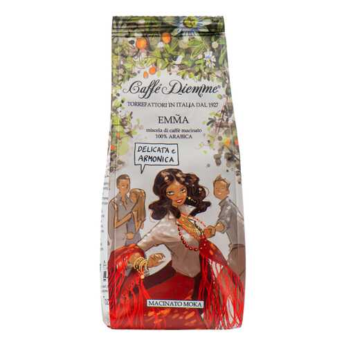 Кофе молотый Caffe Diemme BLEND EMMA I VIAGGI 200г Италия в Спар