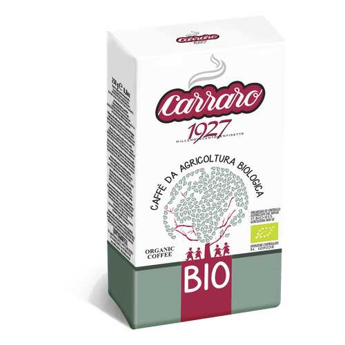 Кофе молотый Carraro bio 250 г в Спар
