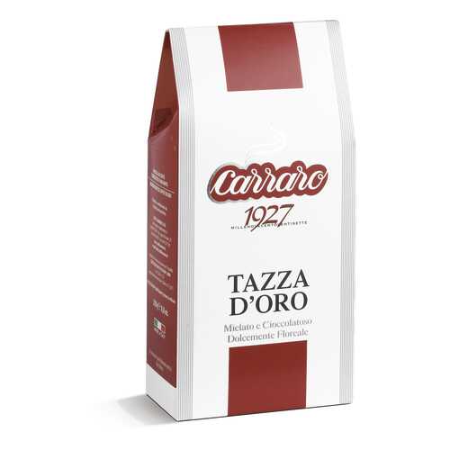 Кофе молотый Carraro Tazza D'Oro картон 250 г в Спар