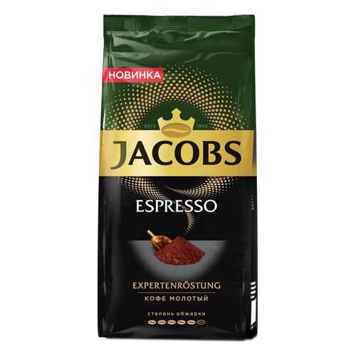 Кофе молотый Jacobs Espresso 230г в Спар