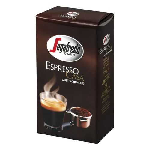 Кофе молотый Segafredo espresso casa 250 г в Спар