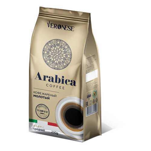 Кофе молотый Veronese Arabica 250 г в Спар