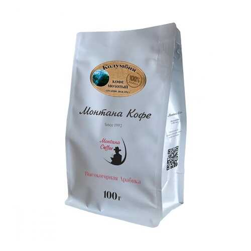 Кофе Монтана Кофе Колумбия молотый 100 г в Спар