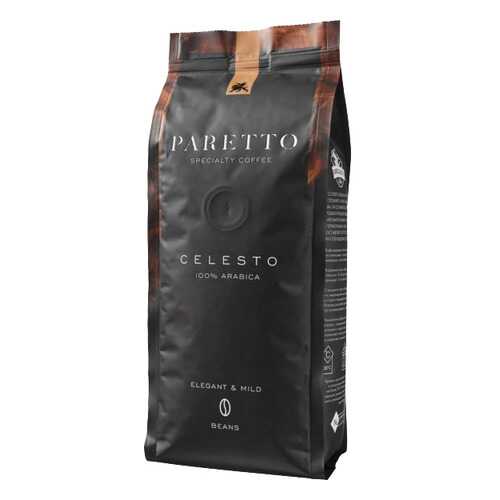 Кофе Paretto celesto натуральный свежеобжаренный в зернах 1 кг в Спар