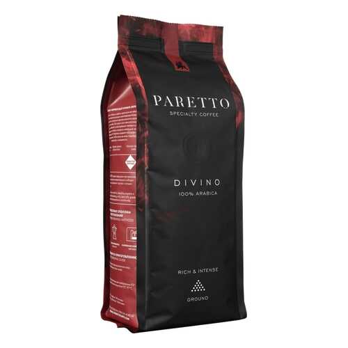 Кофе Paretto divino натуральный свежеобжаренный в зернах 1 кг в Спар