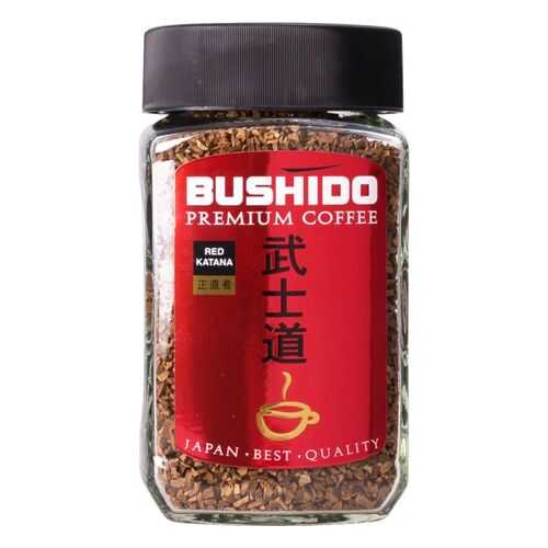 Кофе растворимый Bushido red katana 100 г в Спар