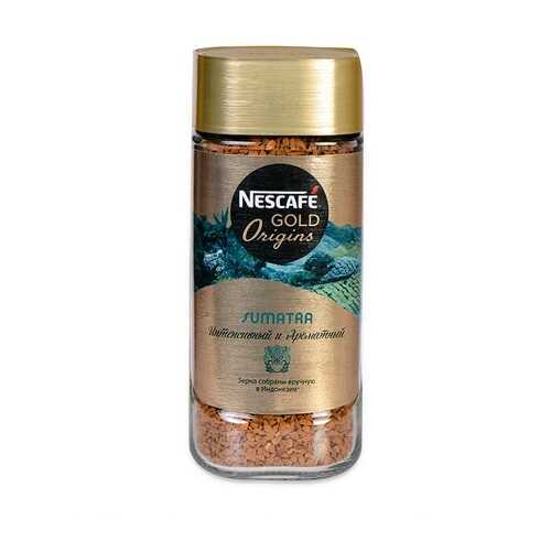 Кофе растворимый Nescafe Gold ORIGINS SUMATRA 85г Россия в Спар