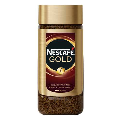Кофе растворимый Nescafe Gold стеклянная банка 190 г в Спар