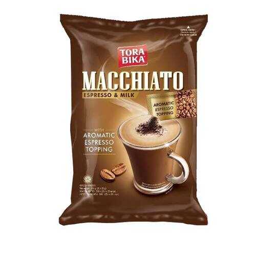 Кофе растворимый Tora bika Macchiato 3 в 1 с кофейной крошкой 20 шт по 25 г в Спар