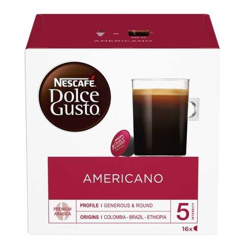 Кофе в капсулах Dolce Gusto americano 16 капсул в Спар