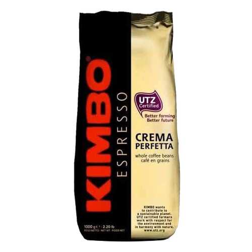 Кофе в зернах Kimbo crema perfetta 1 кг в Спар