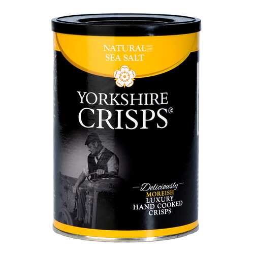 Чипсы картофельные Yorkshire Crisps с морской солью 100 г в Спар