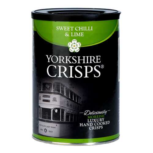 Чипсы картофельные Yorkshire Crisps со сладким чили и лаймом 100 г в Спар