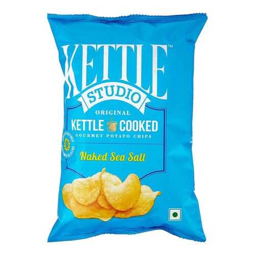 Чипсы KETTLE STUDIO original с морской солью 120г в Спар