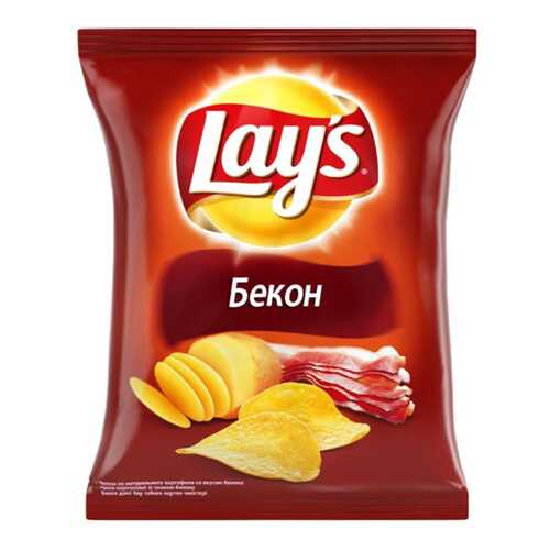 Чипсы Lay`s бекон 90 г в Спар