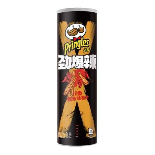 Чипсы Pringles Extra Hot с острым сычуаньским соусом 110 г в Спар