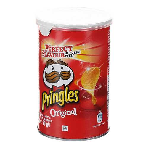 Чипсы Pringles оriginal картофельные 70 г в Спар