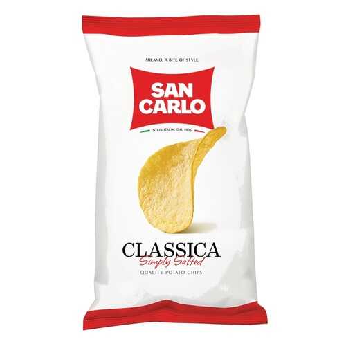 Чипсы San Carlo Piu Gusto Классика 180г в Спар