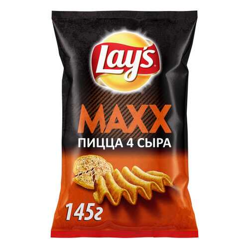 Картофельные чипсы Lay's maxx пицца 145 г в Спар