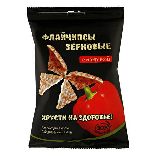Флайчипсы зерновые с паприкой 40 г в Спар