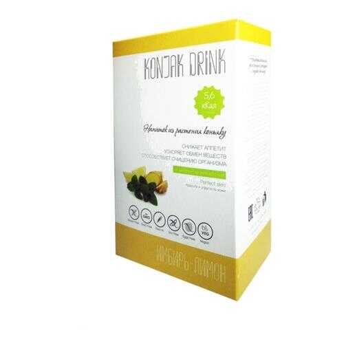 Десерт бескалорийный Konjak Drink имбирь лимон 133 г в Спар