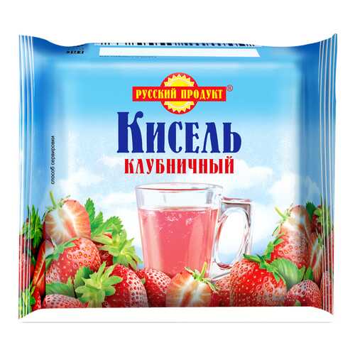 Кисель Русский продукт клубничный брикет 220 г в Спар