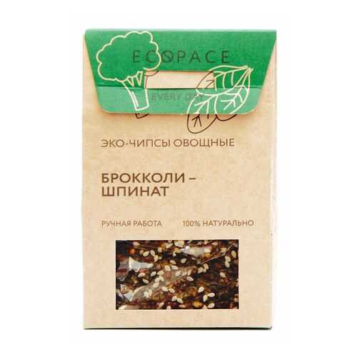 Эко-чипсы овощные Every day брокколи-шпинат 40 г в Спар