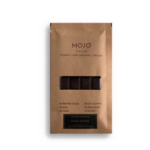 Горький шоколад 70% Mojo Cacao с черным трюфелем морской солью и тимьяном black truffle в Спар