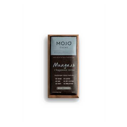 Горький шоколад 72% Mojo Cacao с шоколадно-ореховой пастой со вкусом миндаль в Спар