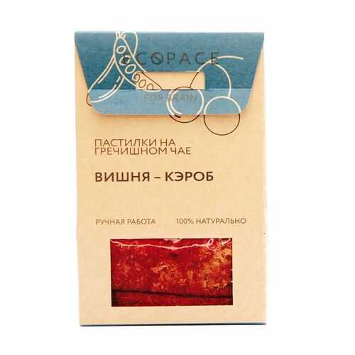 Пастилки на гречишном чае For Brain вишня-кэроб 40 г в Спар