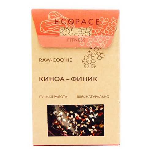 Печенье RAW Cookie киноа-финик Fitness 55 г в Спар