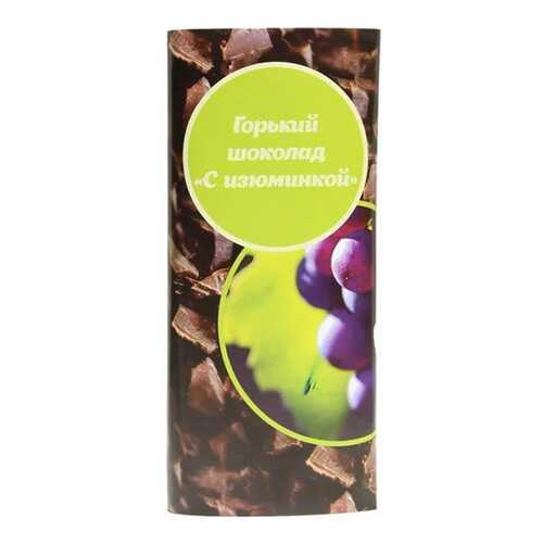 Шоколад Vegan-food горький с изюминкой 50 г в Спар