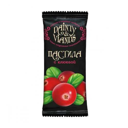 Батончик Dainty & Viands Пастила с клюквой, 40 гр в Спар