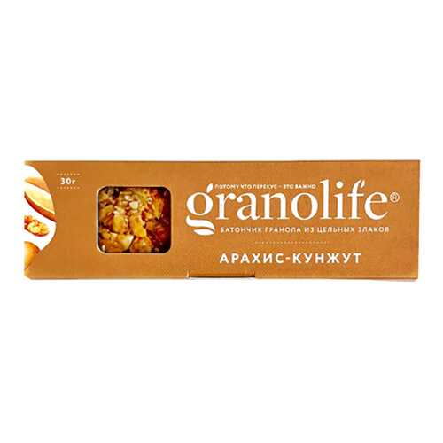 Батончик-гранола Granolife арахис-кунжут в Спар