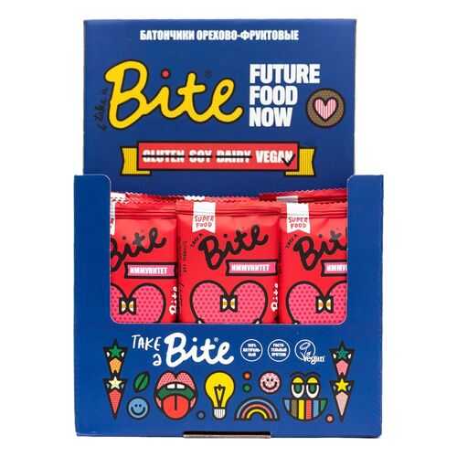 Батончик орехово-фруктовый Take a Bite клюква-тыквенные семечки 45 г в Спар