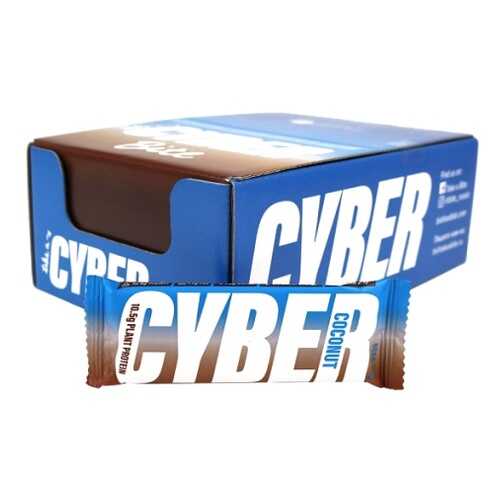 Батончик высокобелковый Cyber Bite кокос 30 г 30 штук в Спар
