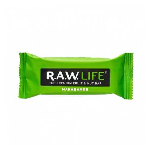 Орехово-фруктовый батончик R.A.W. LIFE макадамия 47 г в Спар