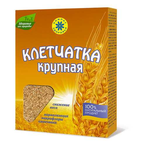 Клетчатка Компас Здоровья пшеничная крупная 150 г в Спар