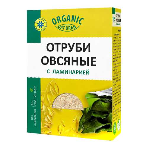 Отруби Компас Здоровья овсяные с ламинарией 200 г в Спар
