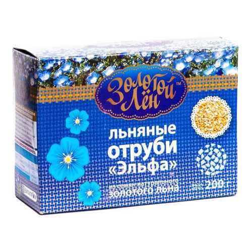 Отруби Золотой лен льняные 200 г в Спар