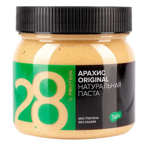 Арахисовая паста Татис Original мягкая 300 г в Спар