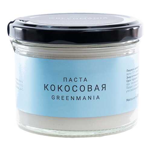 Паста GreenMania кокосовая 200 г в Спар