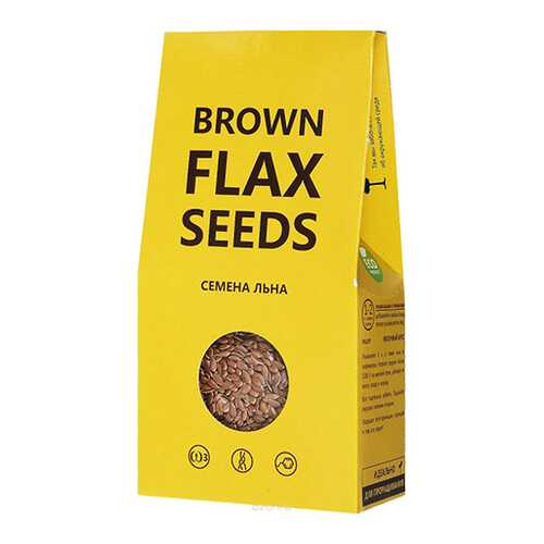 Семена льна / Brown Flax seeds Компас здоровья 150 г в Спар