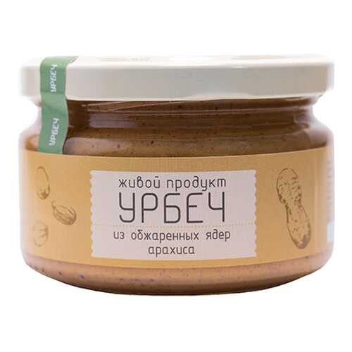 Урбеч из обжаренных ядер арахиса Живой продукт 965 г в Спар