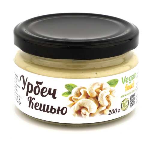 Урбеч Vegan-food из ядер кешью 200 г в Спар