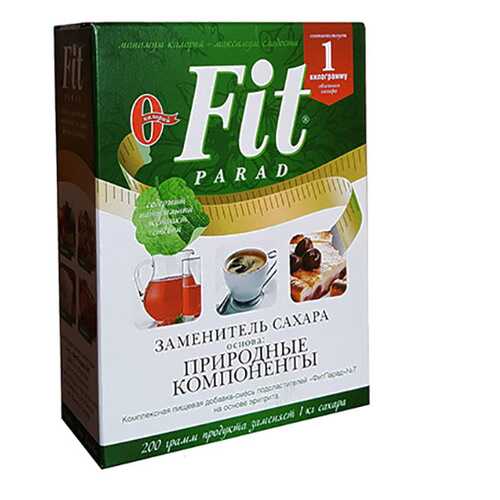 Заменитель сахара Fit Parad на основе эритрита и стевии №7 в Спар