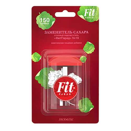 Заменитель сахара Fit Parad на основе сукралозы и стевии №19 в Спар