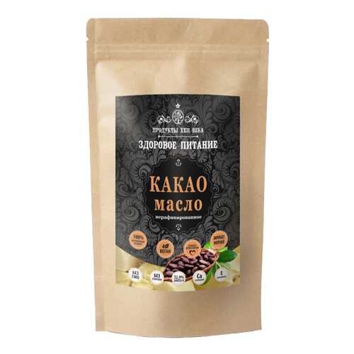 Какао масло Продукты 22 века нерафинированное 200 г в Спар