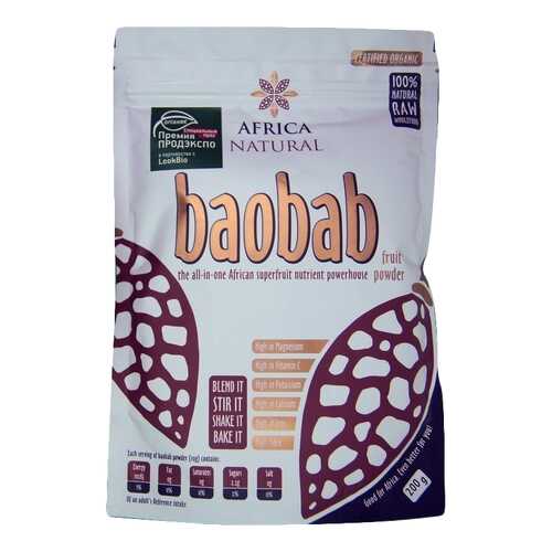 Порошок Africa Natural из плодов баобаба в Спар