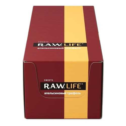 R.A.W. Life Sweets Конфеты (коробка 20шт) (Апельсиновый трюфель) в Спар